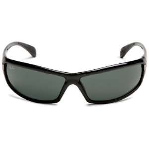 Ray Ban RB4054 601/71 Glossy Black/Gray Green Lens 67mm Sunglasses