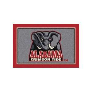   Alabama Crimson Tide 7 8 x 10 9 Team Spirit Area Rug: Home & Kitchen