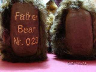 Hermann Original Mohair Goldilocks Father Papa Bear  