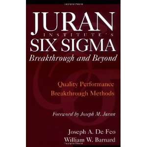  Juran Institutes Six Sigma Breakthrough and Beyond 