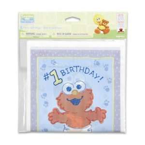  8ct Sesame Street #1 Birthday! Beginnings Loot Bags: Toys 