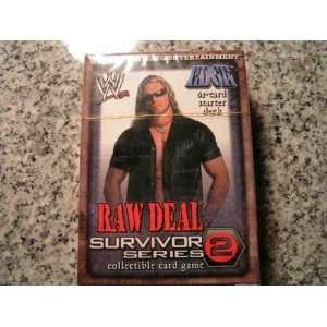 WWE WWF Wrestling Raw Deal SURVIVOR SERIES 2 CCG TCG    Starter Theme 