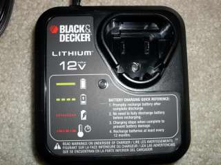   (LCS12) 12V Volt MAX Lithium Li Ion Battery Charger   NEW  