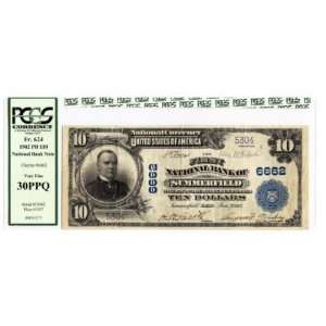  Currency Note CH#6662 Summerfield VF30PPQ PCGS