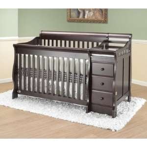  Michelle 4 in 1 Convertible Crib N Bed with Changer in 