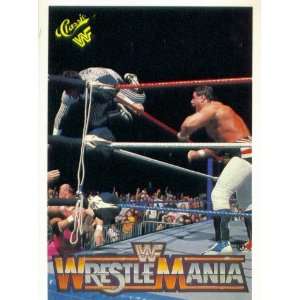 1990 Classic WWF Series 2 History of WrestleMania Wrestling Card #21 