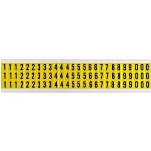   Numbers Label Combination Pack, Number Assortment 0 Thru 9 (Pack Of 25