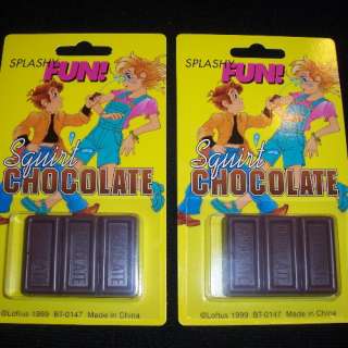 Squirt Chocolate Joke Squirting Candy Silly Squirter  