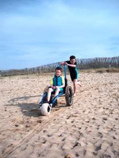 Hippocampe All Terrain Wheelchair   Beach Wheelchair  