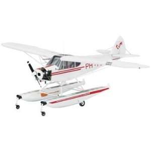   32 Piper PA 18 Float Plane (Plastic Model Airplane) Toys & Games