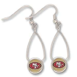  NFL San Francisco 49ers French Loop Earrings: Sports 