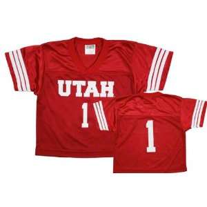  Utah Utes Youth Red Football Jersey: Sports & Outdoors