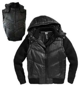   PUMA HYBRID Convertible JACKET Coat SLEEVES UN ZIP to become a VEST M
