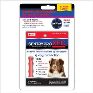   SENTRYPRO RED Sentry Pro XFC Dog 40 60 Lbs.   Red