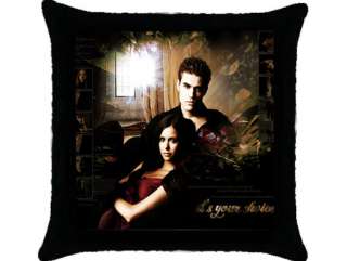 The Vampire Diaries Stefan Elena Sexy Throw Pillow Case  