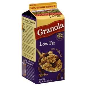 Sweet Home, Granola Low Fat, 20.5 OZ (Pack of 8)  Grocery 