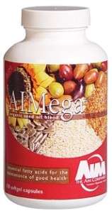 AIMs Barley Life, Herbal FiberBlend, AIMega Omega3 6 9  