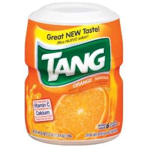 Tang Drink Mix, Orange, 20 oz (Pack of 8):  Grocery 
