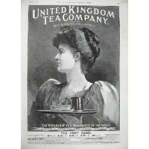   1894 Advertisement United Kingdom Tea Company London: Home & Kitchen