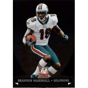  2011 Donruss Elite #51 Brandon Marshall   Miami Dolphins 