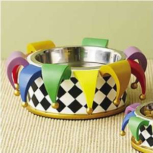 Jester Hat Pet Bowl   Large: Home & Kitchen