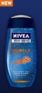 Nivea Muscle Relax Shower Gel for Men Body and Hair New  