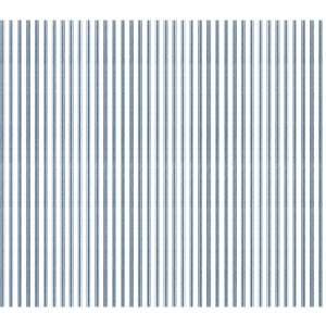  Decorate By Color Blue Ticking Stripe Wallpaper BC1580632 