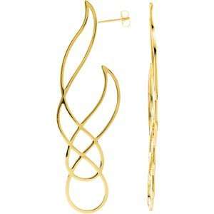 Genuine IceCarats Designer Jewelry Gift 14K Yellow Gold Precious Metal 