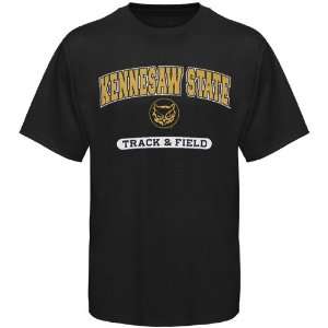   Kennesaw State Owls Black Track & Field T shirt