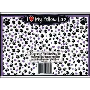  Yellow Lab Purple 3 N 1 Picture Frame: Everything Else