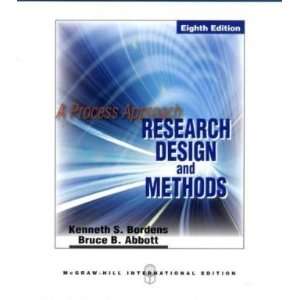  Research Design and Methods: A Process Approach [Paperback 