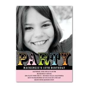  Birthday Party Invitations   Carnival Charm By Hello Little 