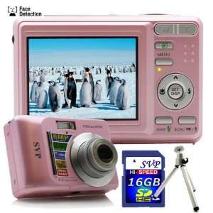 SVP XThinn8350 Pink 8MP 2.5 LCD Digital Camera, 3x Optical zoom (SVP 