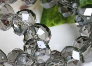 70pcs Gray Swarovski Crystal Loose Bead 10mm  