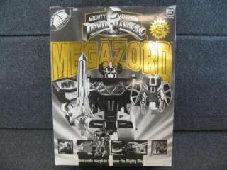 MEGAZORD Black & Gold Special Collectors Edition 1993 Bandai + BOX 