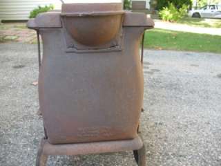 Antique hearts Cast Iron Wood Burning Stove MARTIN RANGE CO Box 