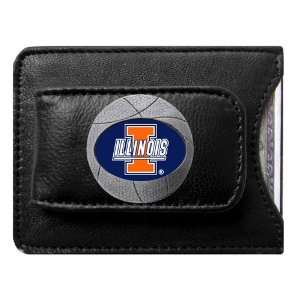  Illinois Fighting Illini Basketball Credit Card/Money Clip 