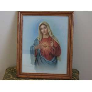  Most Sacred Heart of Mary framed print (JP 22) Everything 