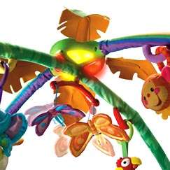 FISHER PRICE RAINFOREST MELODIES LIGHTS DELUXE GYM *NEW  