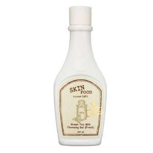  Skin Food Green Tea Milk Cleansing Gel (Fresh) 160ml S0068 