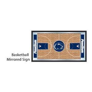   Nittany Lions NCAA Basketball Mirrored Sign: Sports & Outdoors