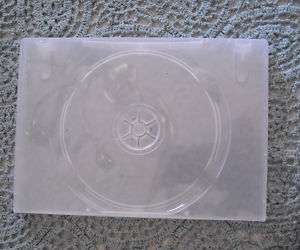 NEW CD DVD PLASTIC CASE CLEAR QUANTITIES AVAILABLE  