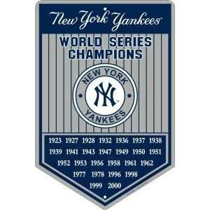  New York Yankees 26 Time World Series Champions Home Plate 