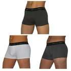 Basic 3 PACK BASIC Mens Soft Boxer Shorts / Briefs Underwear (Size S 