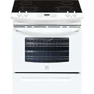 Kenmore 30 Self Clean Slide In Electric Range with Ceramic Smoothtop 