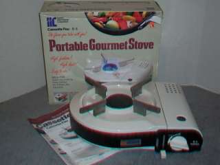 Portable Gourmet Butane Stove~Cassette Fev S 3~Tabletop Camping 