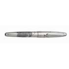 Namiki Sterling Collection Rolling Ball Pen, Hawk Design, Fine Point