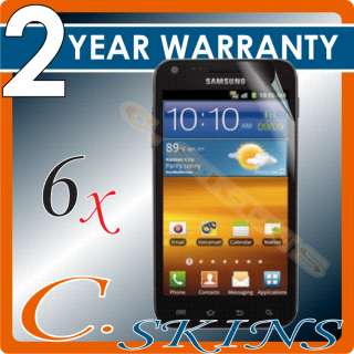   Samsung Galaxy S 2 Epic 4G Touch Clear Screen Protector LCD, Cover