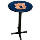 Sports Fan Products Auburn Tigers Black Base Game Room Table