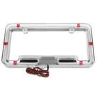 PlasmaGlow 10121 Red Neon License Plate Frame